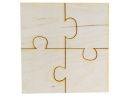 PODSTAWKI POD FILIŻANKI PUZZLE